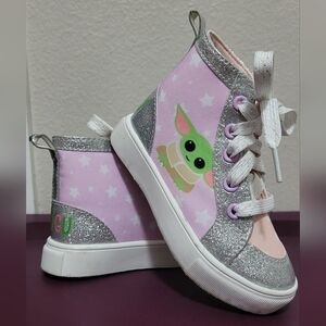 Baby Grogu High Top Sneakers Size 9